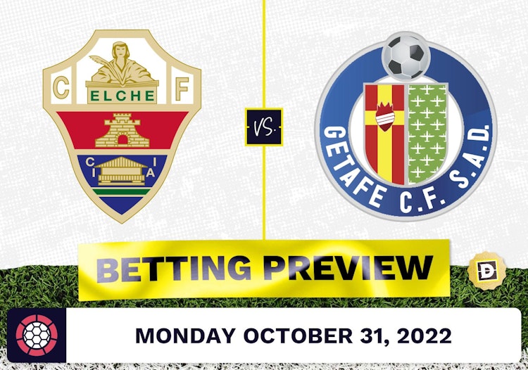 Elche vs. Getafe Prediction and Odds - Oct 31, 2022