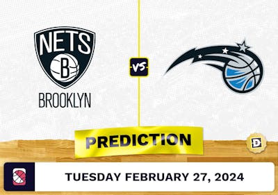 Brooklyn Nets vs. Orlando Magic Prediction, Odds, NBA Picks [2/27/2024]