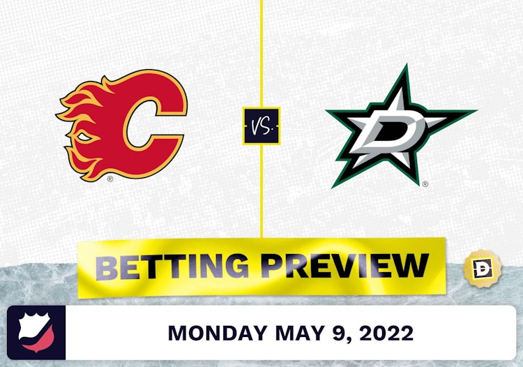 Flames vs. Stars Prediction and Odds - May 9, 2022