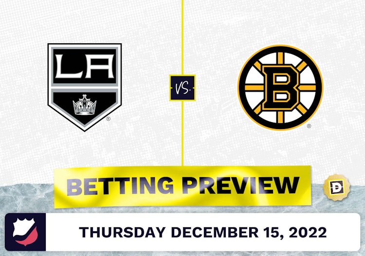 Kings vs. Bruins Prediction and Odds - Dec 15, 2022