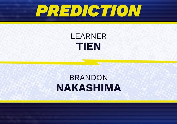 Learner Tien vs Brandon Nakashima Tennis Prediction.