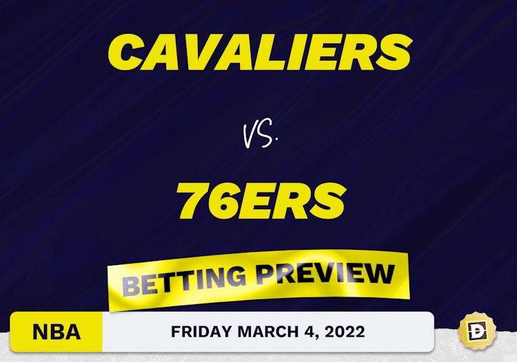 Cavaliers vs. 76ers Predictions and Odds - Mar 4, 2022