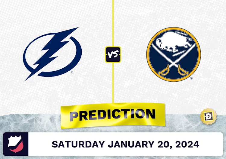 Tampa Bay Lightning vs. Buffalo Sabres Prediction, Odds, NHL Picks [1/20/2024]