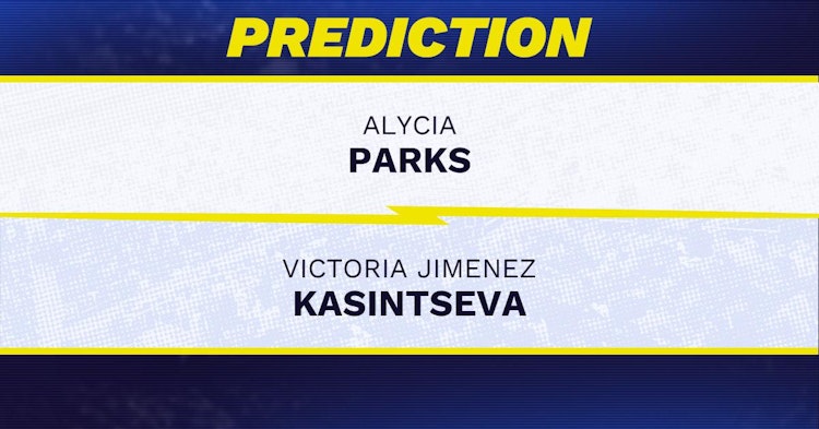 Alycia Parks vs Victoria Jimenez Kasintseva Tennis Prediction.
