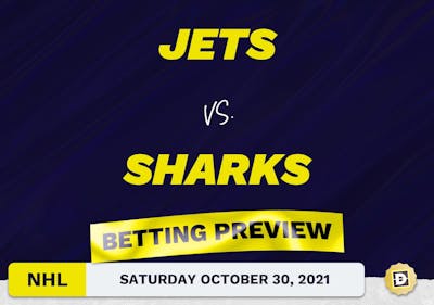 Jets vs. Sharks Predictions and Odds - Oct 30, 2021