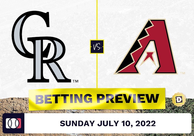 Rockies vs. Diamondbacks Prediction and Odds - Jul 10, 2022