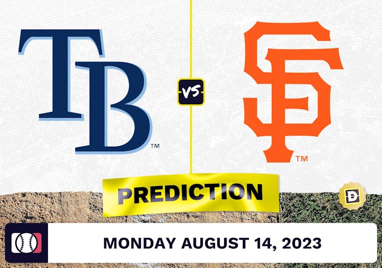 Rays vs. Giants Prediction for MLB Monday [8/14/2023]