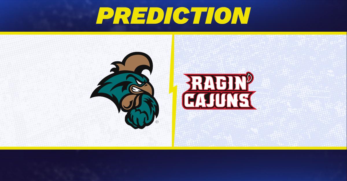 Coastal Carolina vs. Louisiana-Lafayette prediction: Coastal Carolina favored to win men's college basketball matchup [2/12/2026]