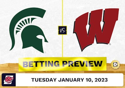 Michigan State vs. Wisconsin CBB Prediction and Odds - Jan 10, 2023