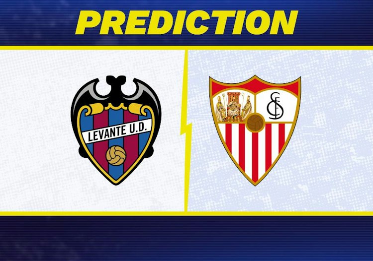 Levante takes on Sevilla in La Liga action.