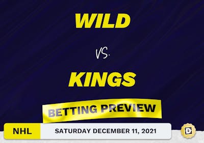 Wild vs. Kings Predictions and Odds - Dec 11, 2021