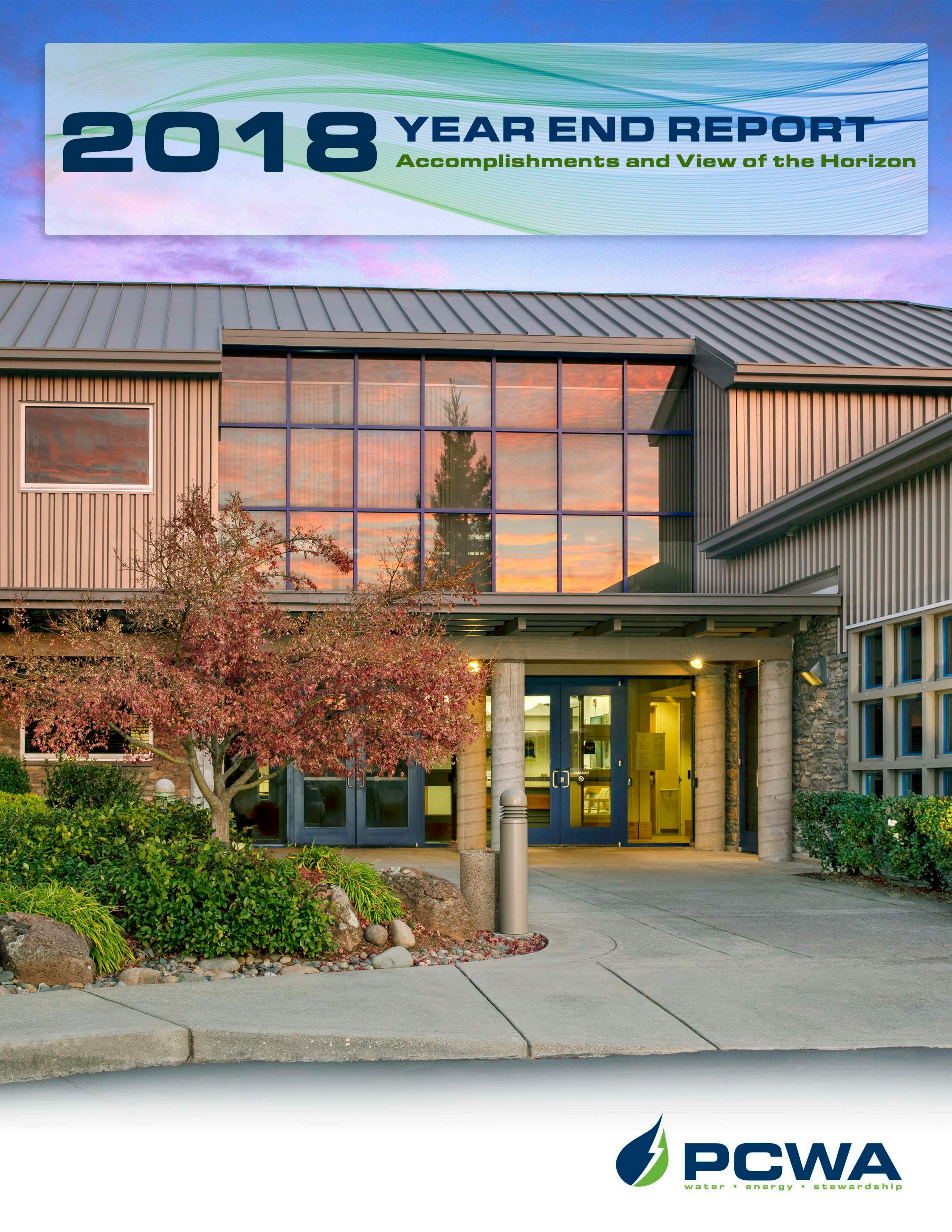 Thumbnail image and link for 2018 Year End Report publication
