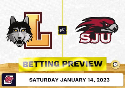 Loyola Chicago vs. Saint Joseph's (PA) CBB Prediction and Odds - Jan 14, 2023