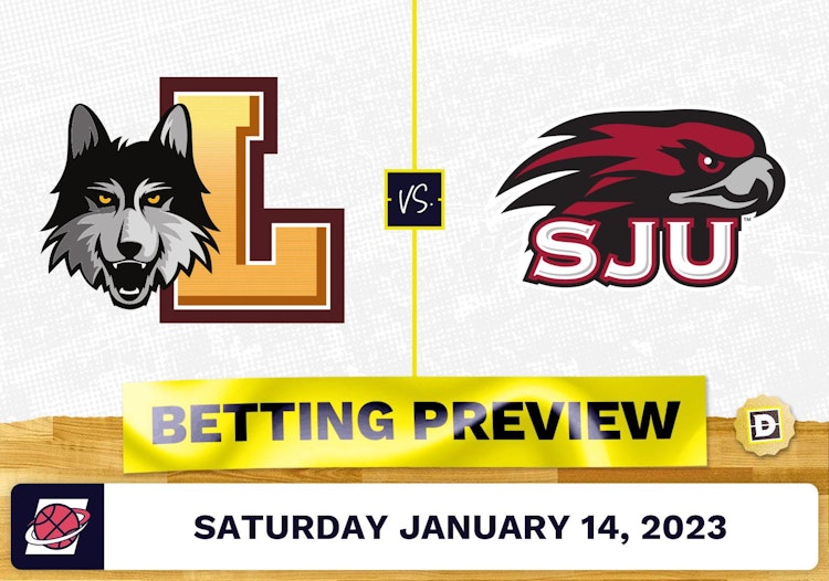 Loyola Chicago vs. Saint Joseph's (PA) CBB Prediction and Odds - Jan 14, 2023