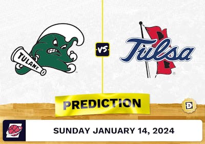 Tulane vs. Tulsa Prediction, Odds, College Basketball Picks [1/14/2024]