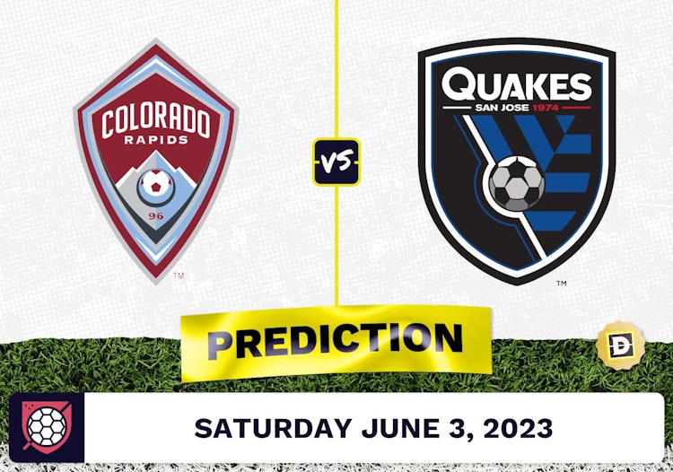Colorado Rapids vs. San Jose Earthquakes Prediction - June 3, 2023