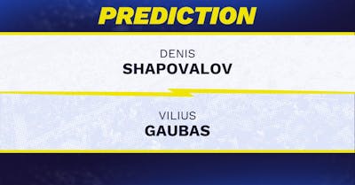 Denis Shapovalov vs. Vilius Gaubas Prediction, Odds, Picks for ATP Italian Open 2025