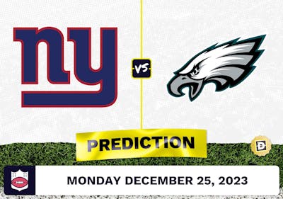 New York Giants vs. Philadelphia Eagles Prediction, Odds, NFL Picks - Week 16 [2023]
