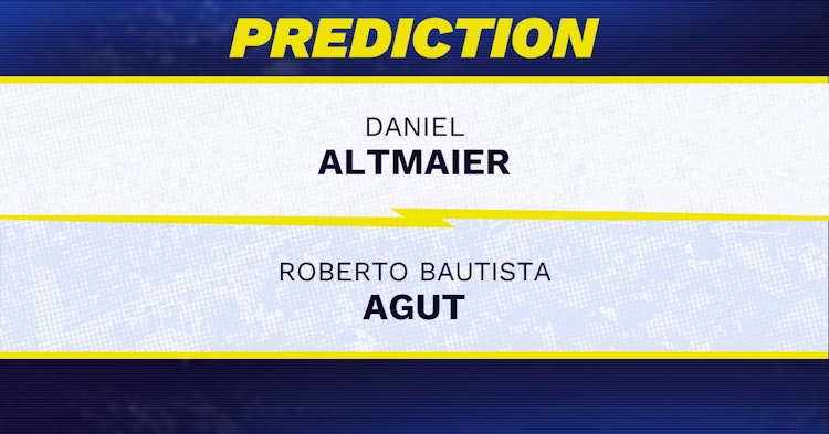 Daniel Altmaier vs Roberto Bautista Agut Tennis Prediction.