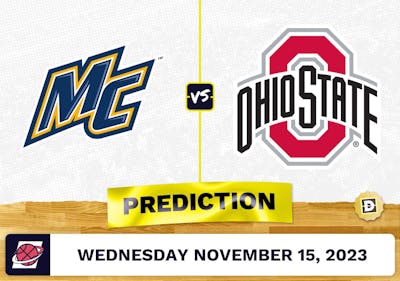 Merrimack vs. Ohio State Basketball Prediction - November 15, 2023
