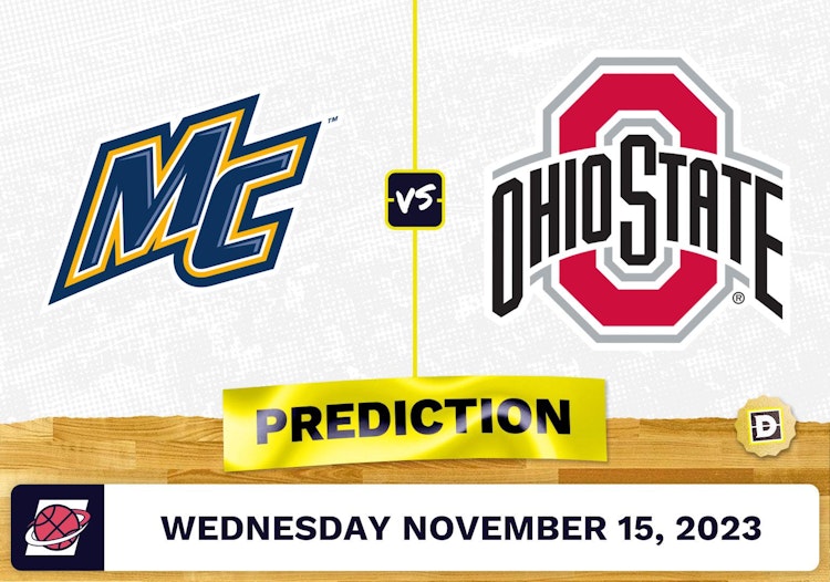 Merrimack vs. Ohio State Basketball Prediction - November 15, 2023