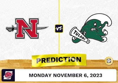 Nicholls State vs. Tulane Basketball Prediction - November 6, 2023