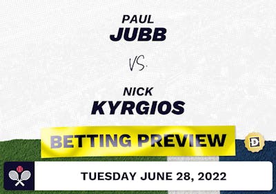 Paul Jubb vs. Nick Kyrgios Predictions - Jun 28, 2022