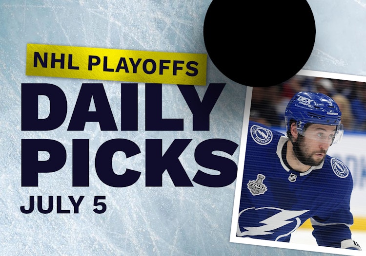 Best NHL Playoffs Betting Picks and Parlays: Monday July 5, 2021