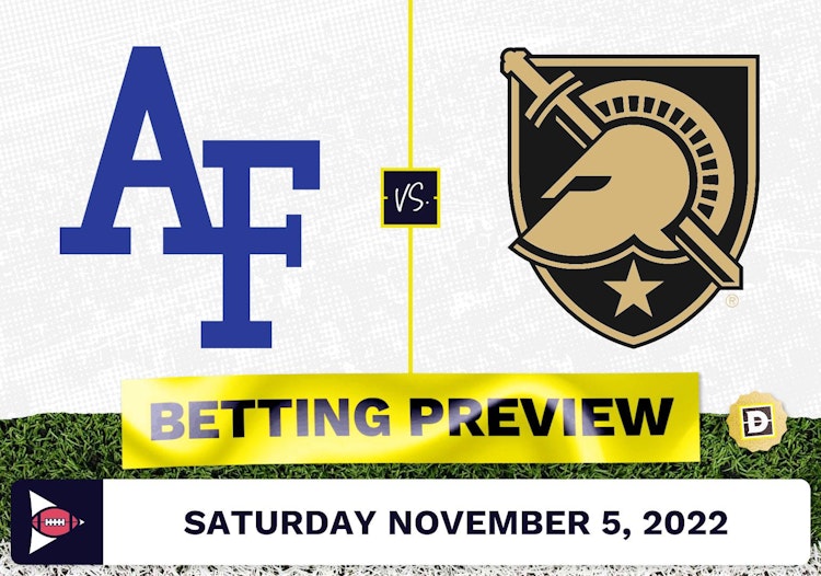 Air Force vs. Army CFB Prediction and Odds - Nov 5, 2022