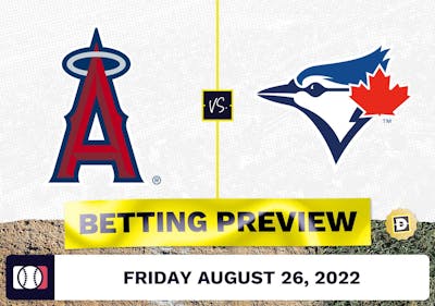 Angels vs. Blue Jays Prediction and Odds - Aug 26, 2022