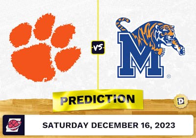 Clemson vs. Memphis Prediction, Odds, Picks for College Basketball Saturday [12/16/2023]
