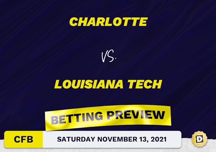 Charlotte vs. Louisiana Tech CFB Predictions and Odds - Nov 13, 2021