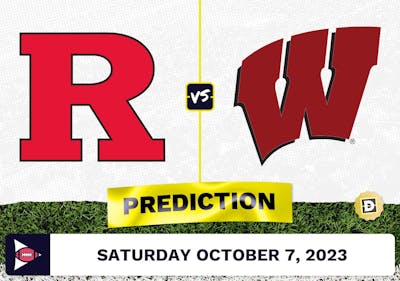 Rutgers vs. Wisconsin CFB Prediction and Odds - October 7, 2023