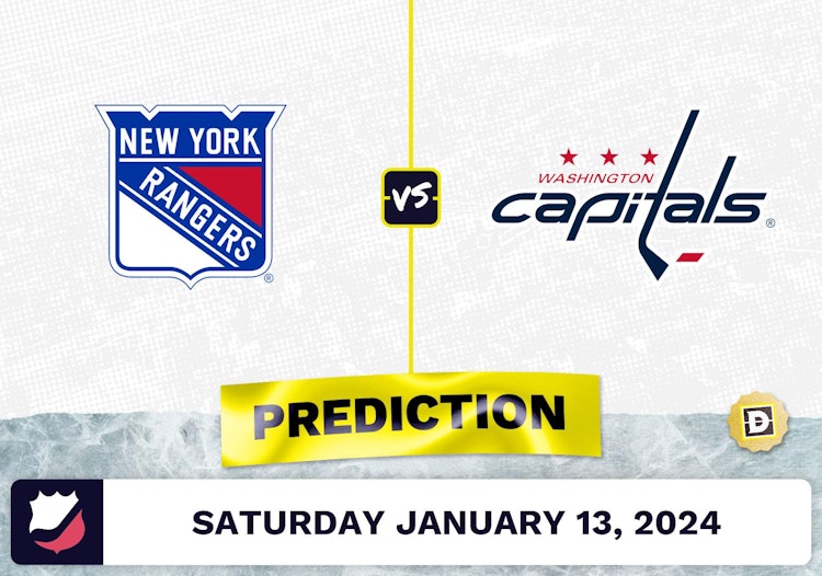 NY Rangers vs. Washington Capitals Prediction, Odds, NHL Picks [1/13/2024]