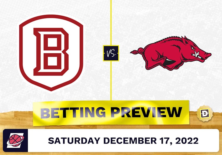 Bradley vs. Arkansas CBB Prediction and Odds - Dec 17, 2022