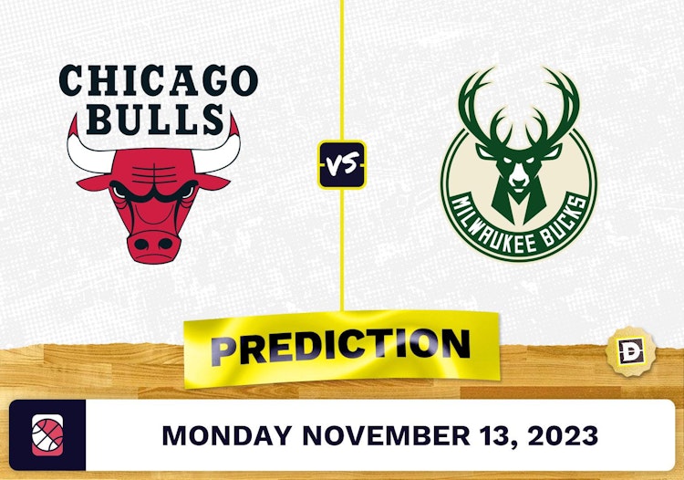 Bulls vs. Bucks Prediction and Odds - November 13, 2023