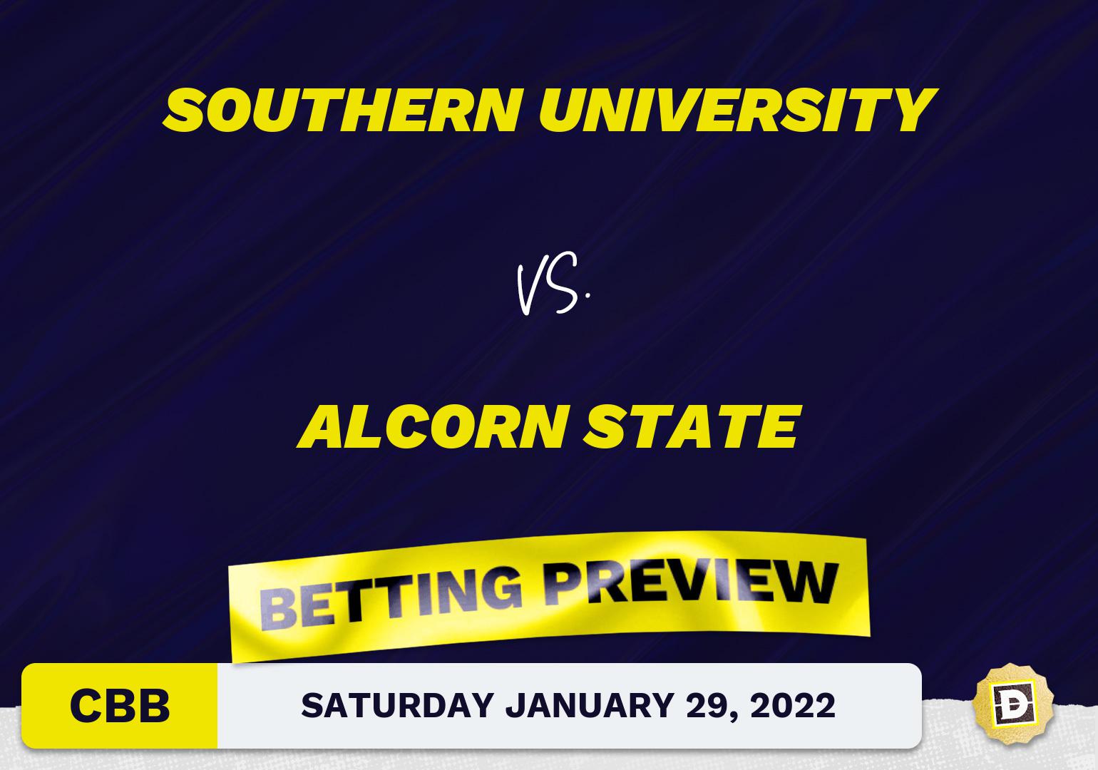 Southern University vs. Alcorn State CBB Predictions and Odds - Jan 29, 2022