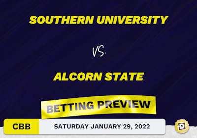 Southern University vs. Alcorn State CBB Predictions and Odds - Jan 29, 2022