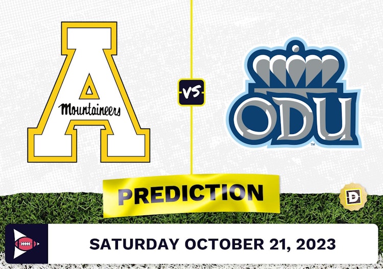 Appalachian State vs. Old Dominion CFB Prediction and Odds - October 21, 2023