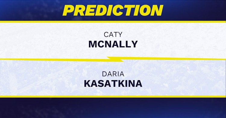 Caty McNally vs Daria Kasatkina Tennis Prediction.