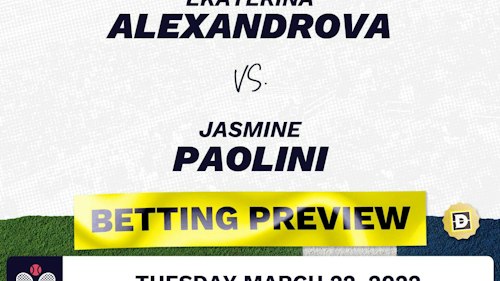 Ekaterina Alexandrova vs. Jasmine Paolini Predictions - Mar 22, 2022