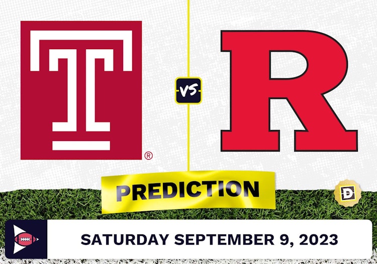 Temple vs. Rutgers CFB Prediction and Odds - September 9, 2023