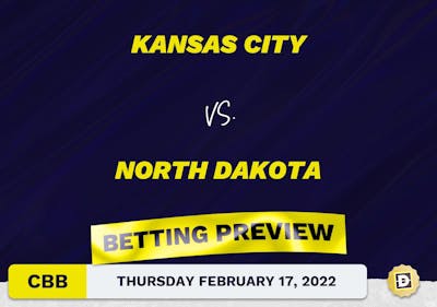 Kansas City vs. North Dakota CBB Predictions and Odds - Feb 17, 2022