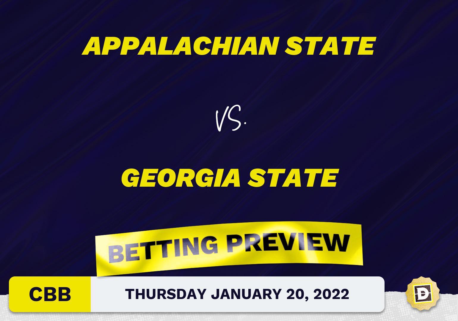 Appalachian State vs. Georgia State CBB Predictions and Odds - Jan 20, 2022