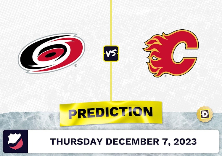 Carolina Hurricanes vs. Calgary Flames Prediction and Odds - December 7, 2023