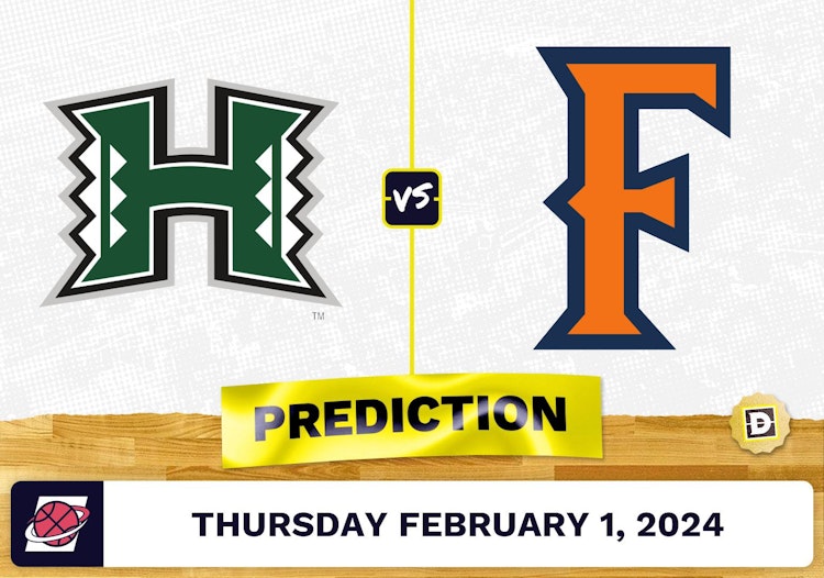 Hawaii vs. Cal State Fullerton Prediction, Odds, College Basketball Picks [2/1/2024]