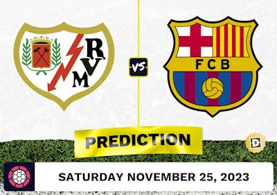 Rayo Vallecano vs. Barcelona Prediction and Odds - November 25, 2023