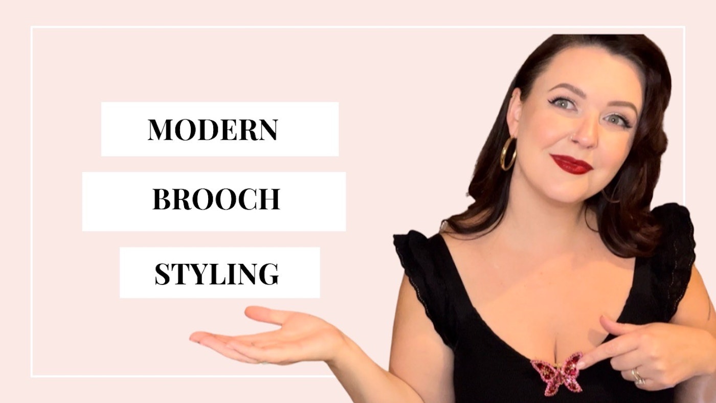 Modern Brooch Styling