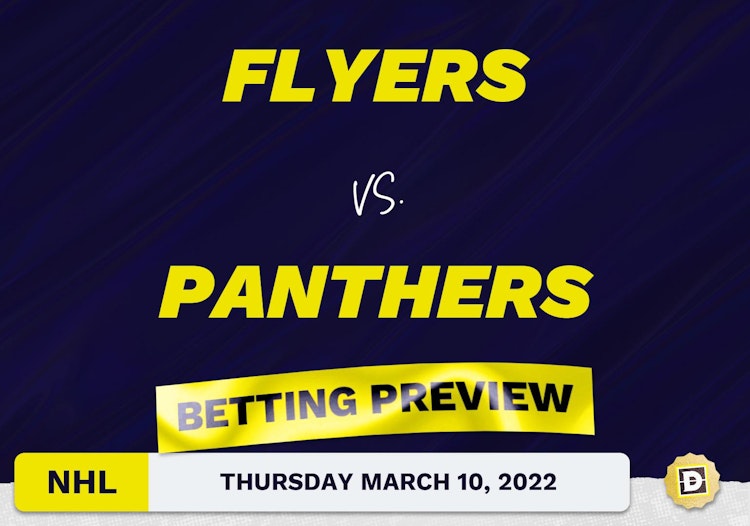 Flyers vs. Panthers Predictions and Odds - Mar 10, 2022