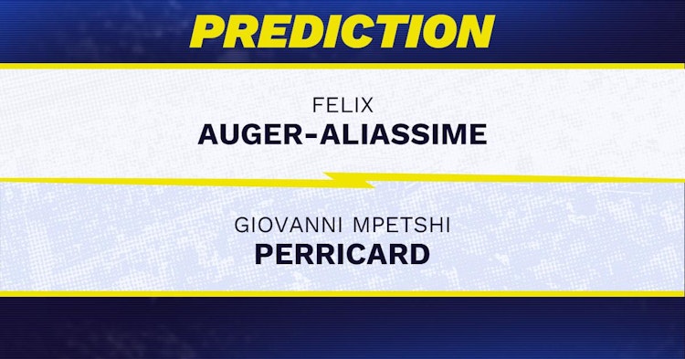 Felix Auger-Aliassime vs Giovanni Mpetshi Perricard Tennis Prediction.